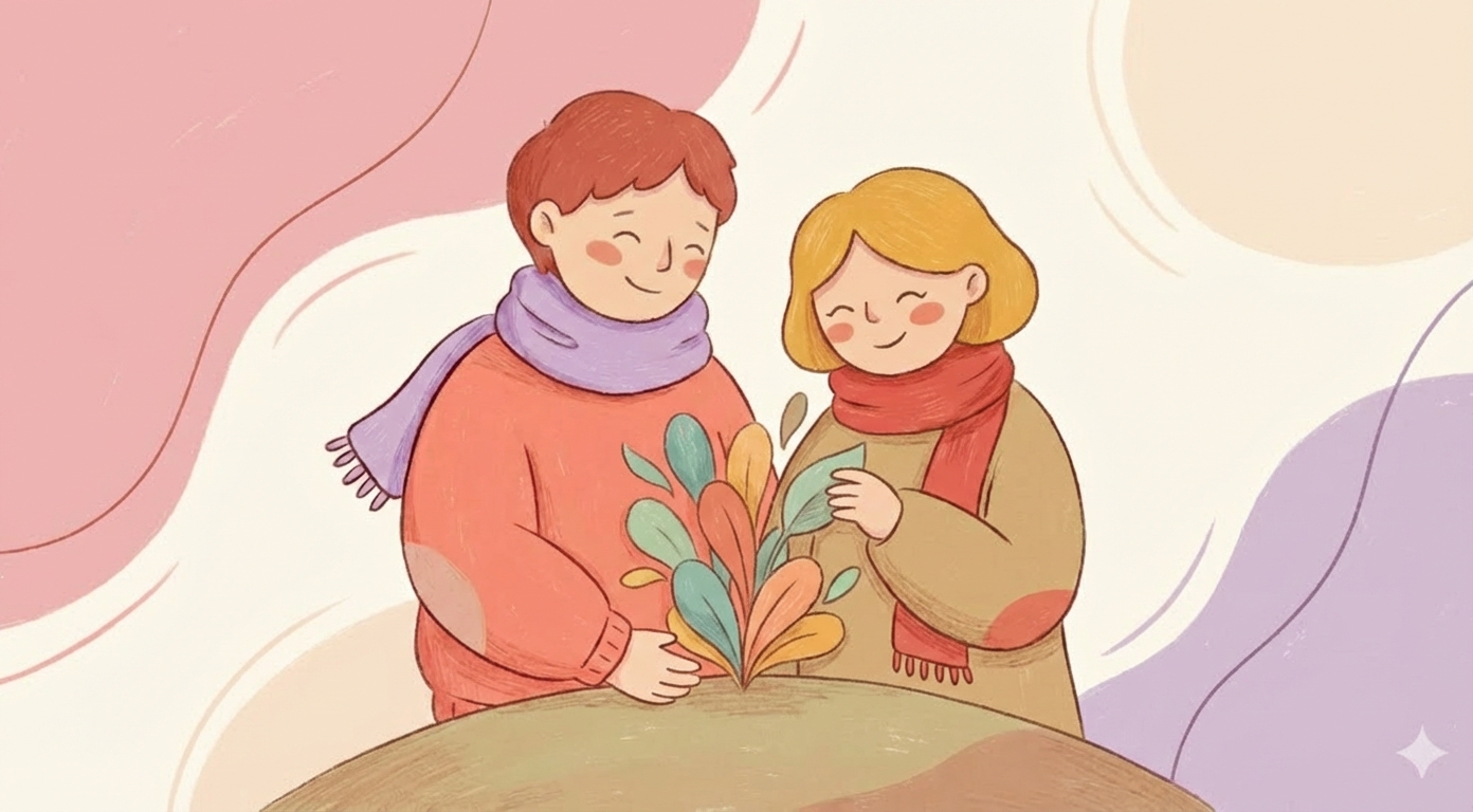 Ценность: пара растёт и развивается вместе